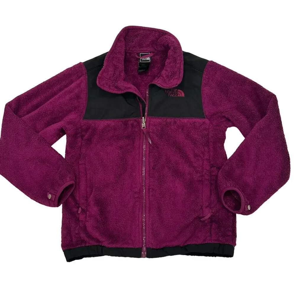 The North Face Purple Jacket sz M Soft Shell Jacket North Face Girls Jacket